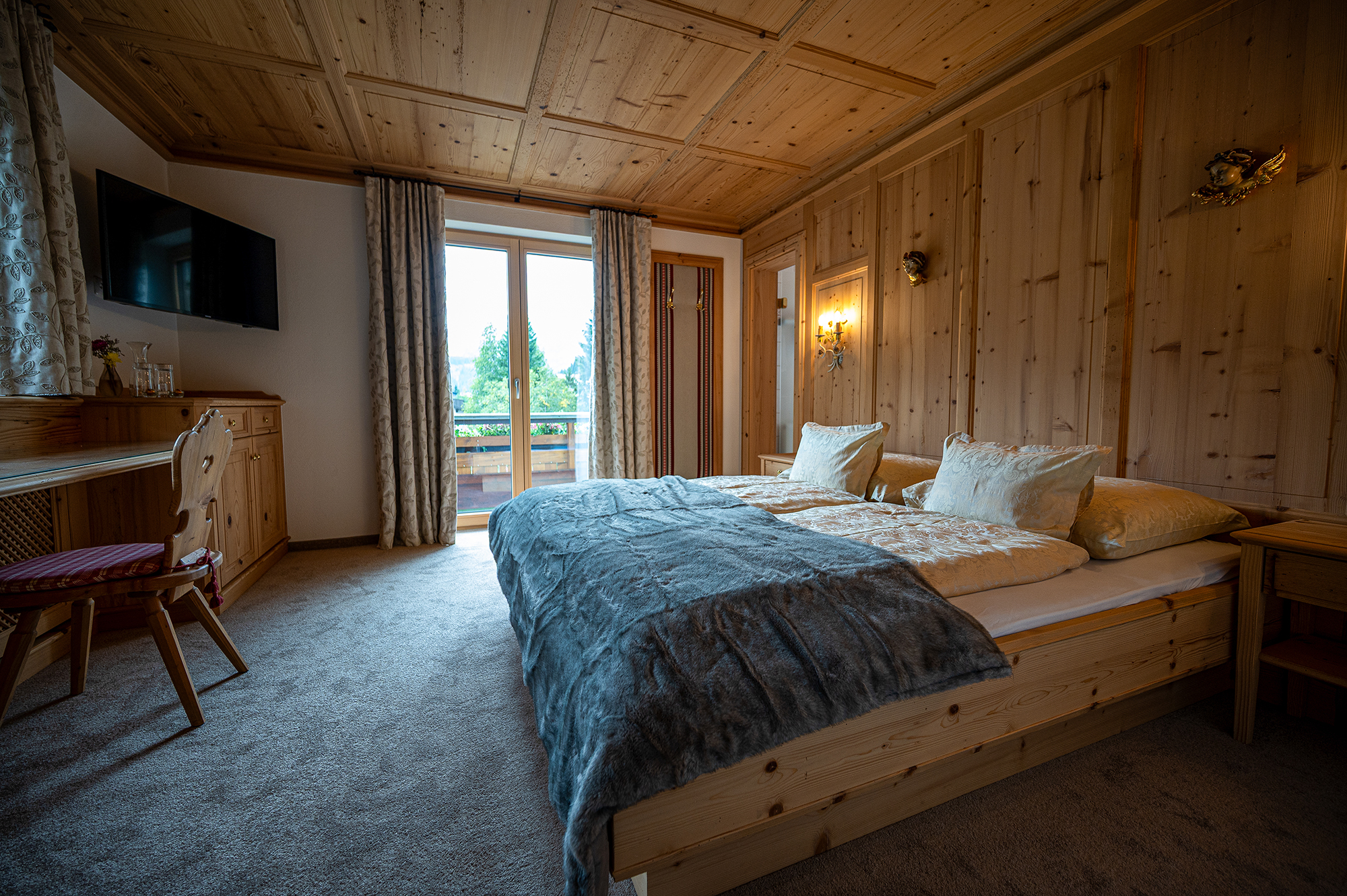 AlpenRose Doppelzimmer Balkon