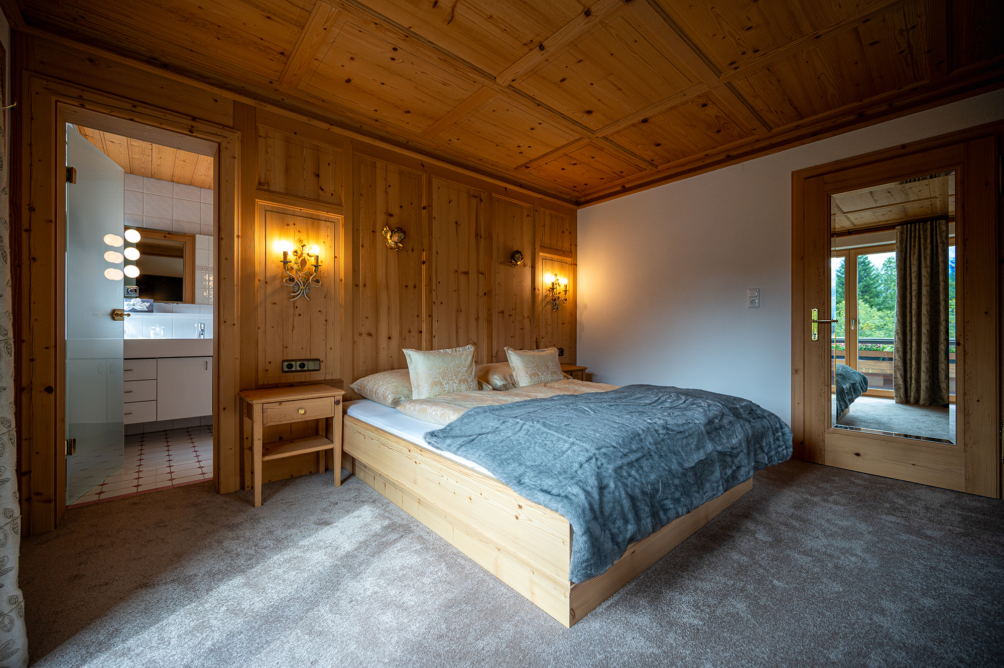 AlpenRose Doppelzimmer Balkon